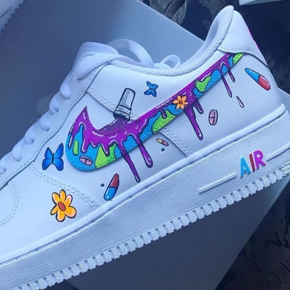 custom lean air force 1 cheap online